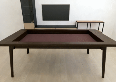 Mid Century Modern Board Game Table