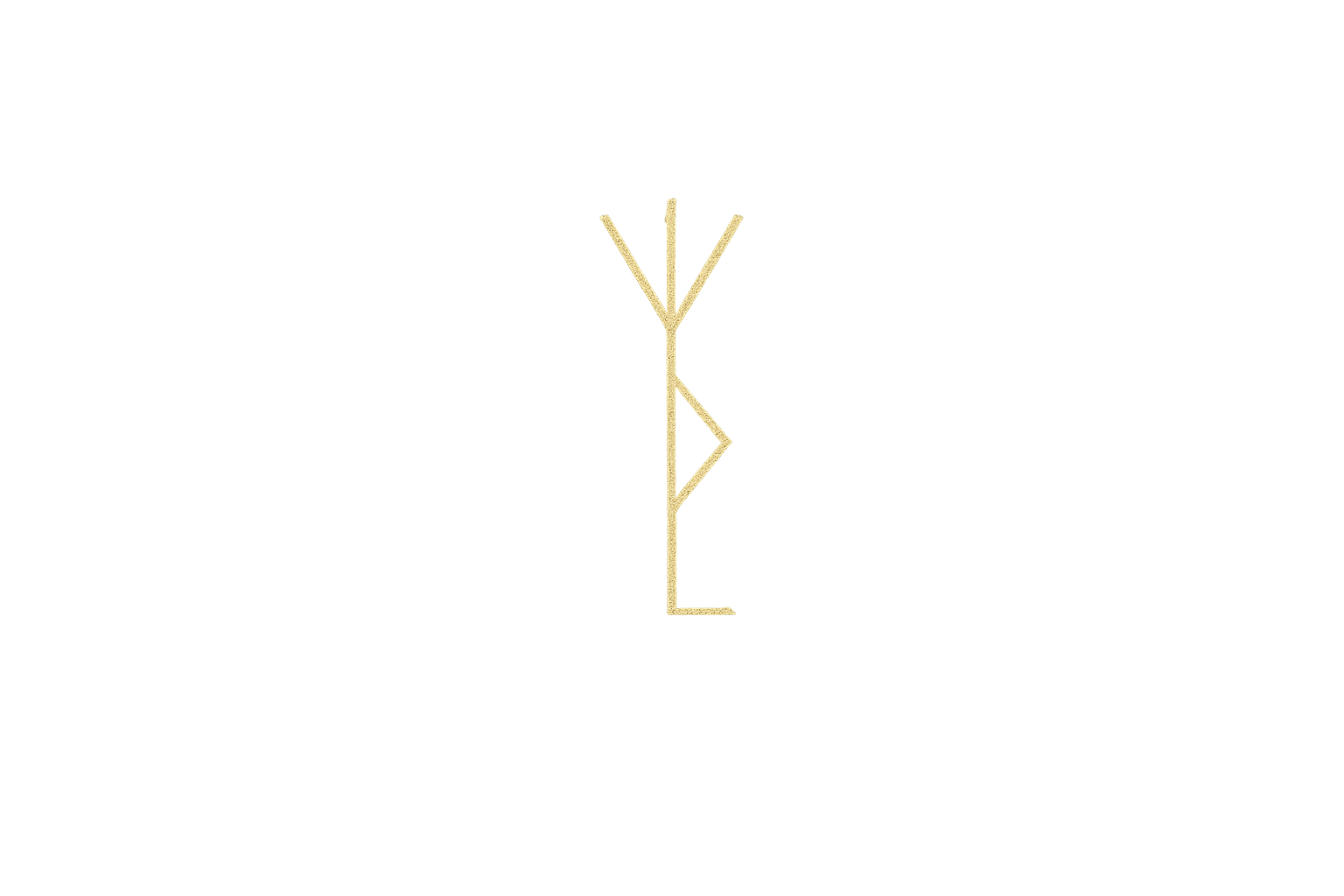 The Heritage Carpenter's Mark of Derek Lunau - Western Pride Woodworks Western Pride Woodworks heritage carpenter's mark symbol representing the personal maker's signature of master craftsman Derek Lunau.